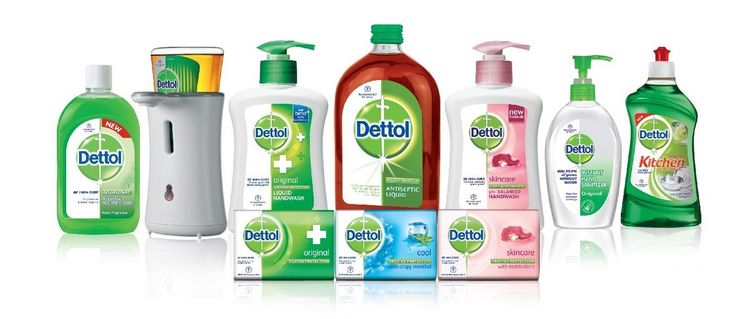 Dettol přípravky na osobní hygienu