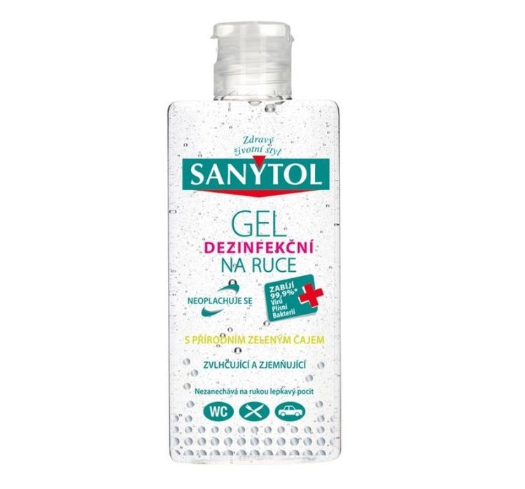 Sanytol dezinfekční gel na ruce recenze