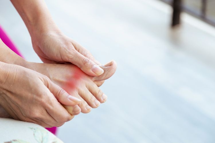 Dna – bolest kloubů na noze