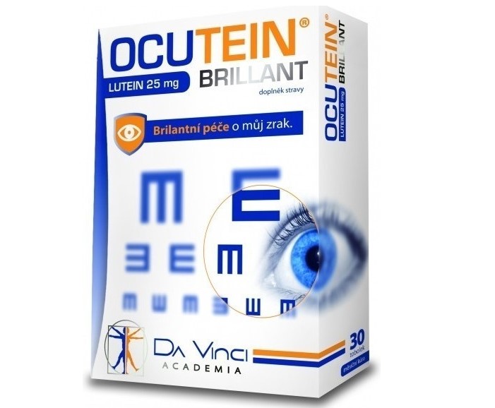 Recenze Simply You OCUTEIN Brillant Lutein 25 mg DaVinci