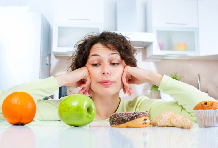 Zdravé vs. nezdravé jídlo při dietě