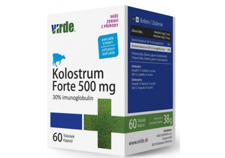 Kolostrum Virde tablety