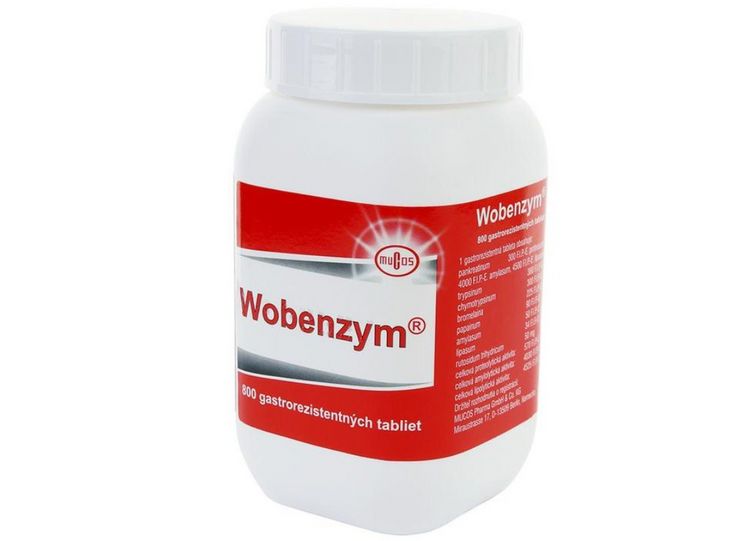 Wobenzym 800 balení