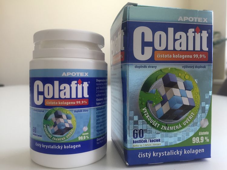 Apotex Colafit - čistý kolagen v kostkách