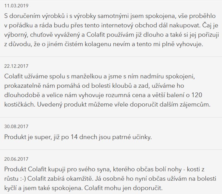 Colafit recenze prozdravi.cz