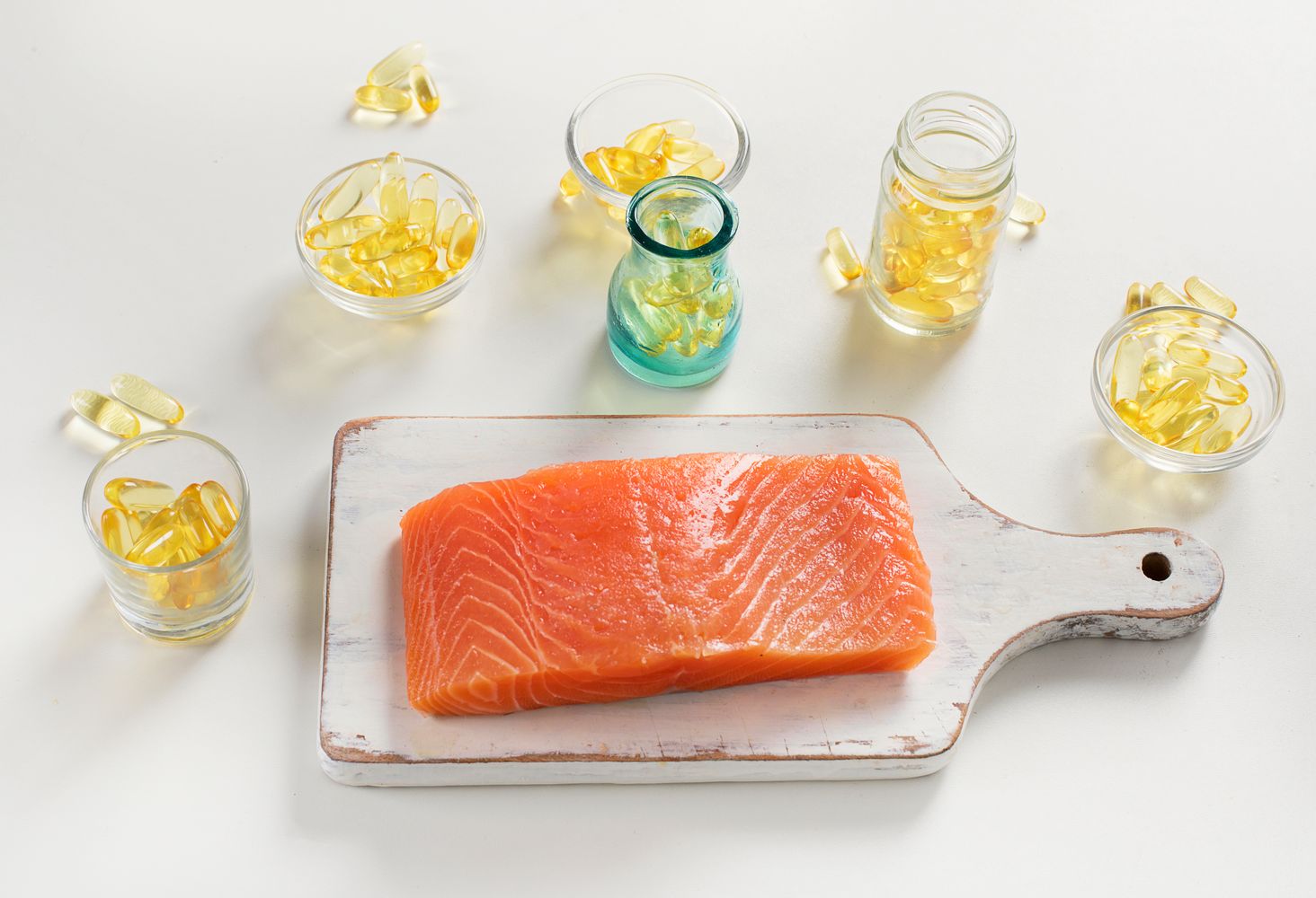 Rybí olej s obsahem omega 3 mastných kyselin
