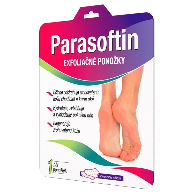 Parasoftin Exfoliační ponožky