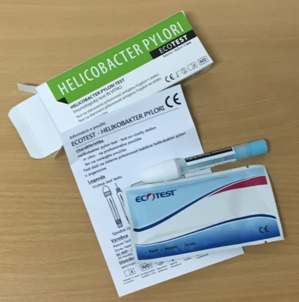 Test na Helicobacter pylori ze stolice