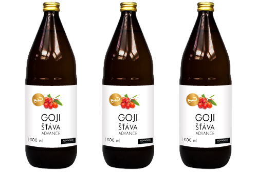 Goji advance šťáva BIO recenze