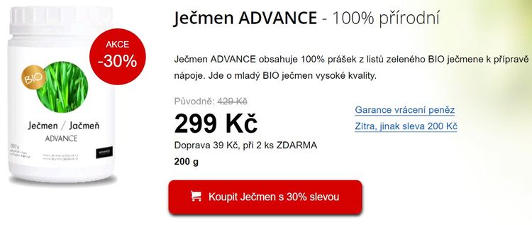 Ječmen Advance cena