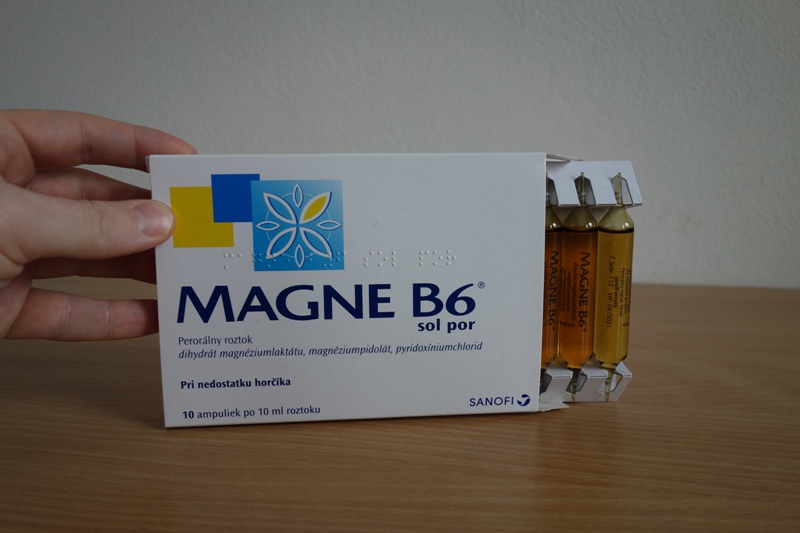 Magne B6 - nejsilnější magnézium v ampulkách v lékárně