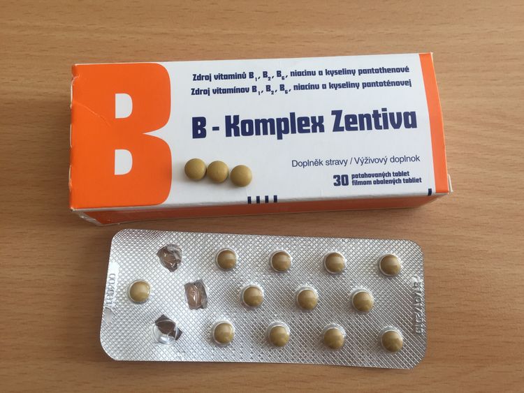 B-komplex Zentiva tabletky