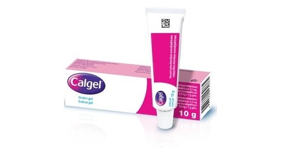 Zubní gel Calgel pro prořezávání zubů u dětí