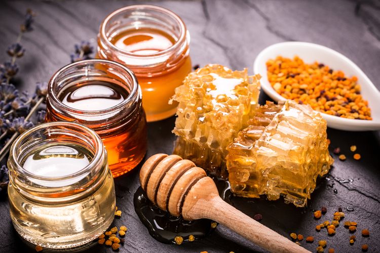 Různé druhy medu