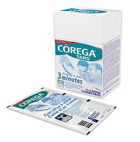 Corega Antibakteriální Tablety Bio, 15x6 ks