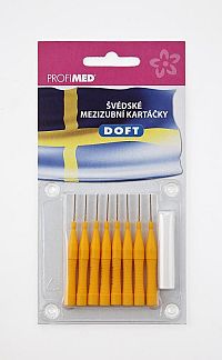 DOFT mezizubní kartáčky 0,7 žluté 8 ks