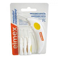 Elmex mezizubní kartáčky 7 mm, 4 ks