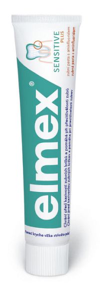 Elmex Sensitive Plus zubní pasta, zelená, 75 ml