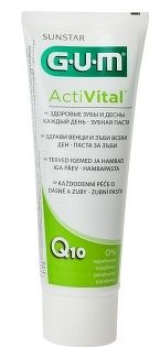 GUM ActiVital zubní pasta s Q10, 75 ml