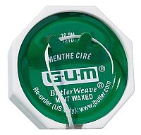 GUM Weave zubní nit voskovaná s mentolem, 11 m
