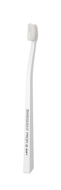 SWISSDENT WHITENING zubní kartáček, soft, bílý