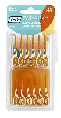 TePe EasyPick XS/S, 36 ks + zásobník