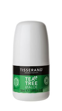 Tisserand Tea Tree & Aloe Vera kuličkový deodorant, 50 ml