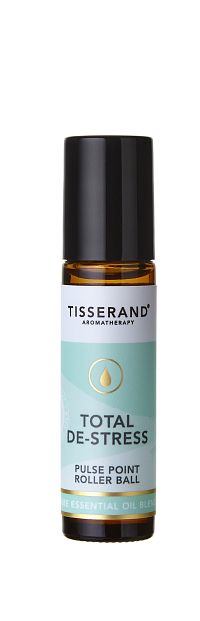 Tisserand Total De-Stress směs olejů v kuličce proti stresu, 10 ml