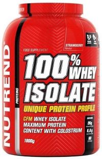 100% WHEY ISOLATE 1800 g jahoda