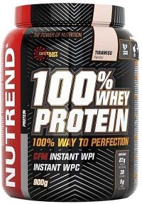 100% WHEY PROTEIN 900 g čokoláda+třešeň