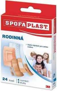 3M Spofaplast 601 Rodinná Mix 24ks