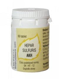 AKH Hepar sulfuris por.tbl. 60