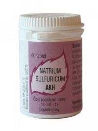 AKH Natrium sulfuricum por.tbl. 60