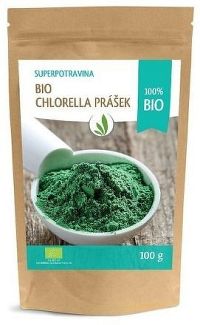 Allnature Chlorella prášek BIO RAW 100g