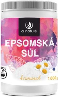 Allnature Epsomská sůl Heřmánek 1000 g