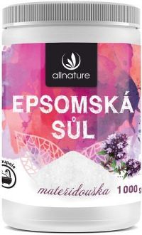 Allnature Epsomská sůl Mateřídouška 1000 g