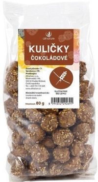 Allnature Kuličky čokoládové 80 g