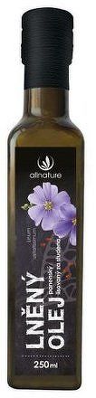 Allnature Lněný olej 250 ml