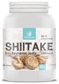 Allnature Shiitake kapsle 100 cps