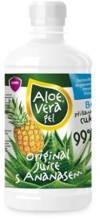 Aloe vera gel s ananasem 500ml