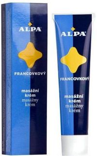Alpa francovkový masážní krém 40g