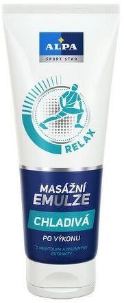 Alpa masážní emulze chladivá s mentolem 210ml