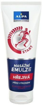Alpa masážní emulze hřejivá 210ml