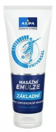 Alpa masážní emulze základní + kreatin 210ml