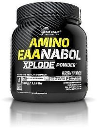 Amino EAAnabol Xplode, Olimp, 520 g, Pomeranč