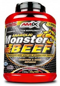 Anabolic Monster BEEF 90% Protein 1000g strawberry-banana