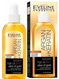 Argan + Keratin - olej na vlasy 8v1