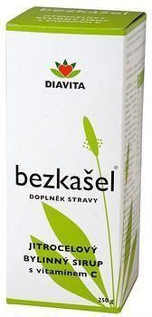 BEZKAŠEL jitrocelový bylinný sirup 250g