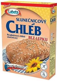 Bezlepkový chléb slunečnicový 500g Labeta