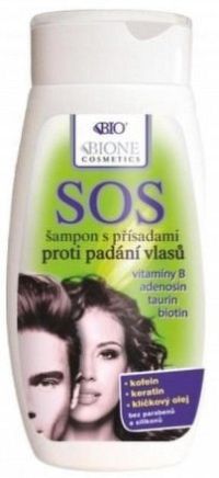 BIO BC SOS šampon proti padání vlasů 200ml